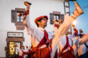 Groupe de danseurs traditionnels basques